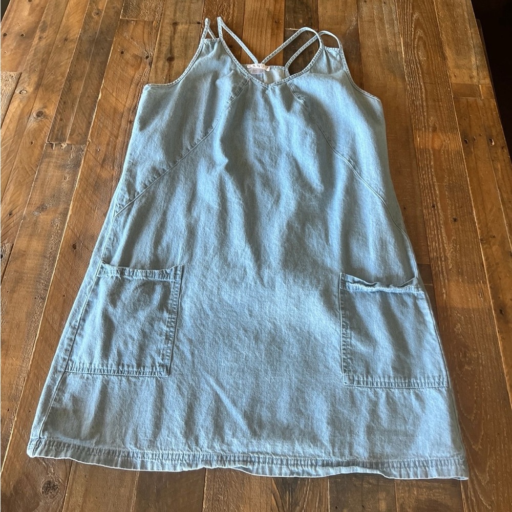 Denim dress